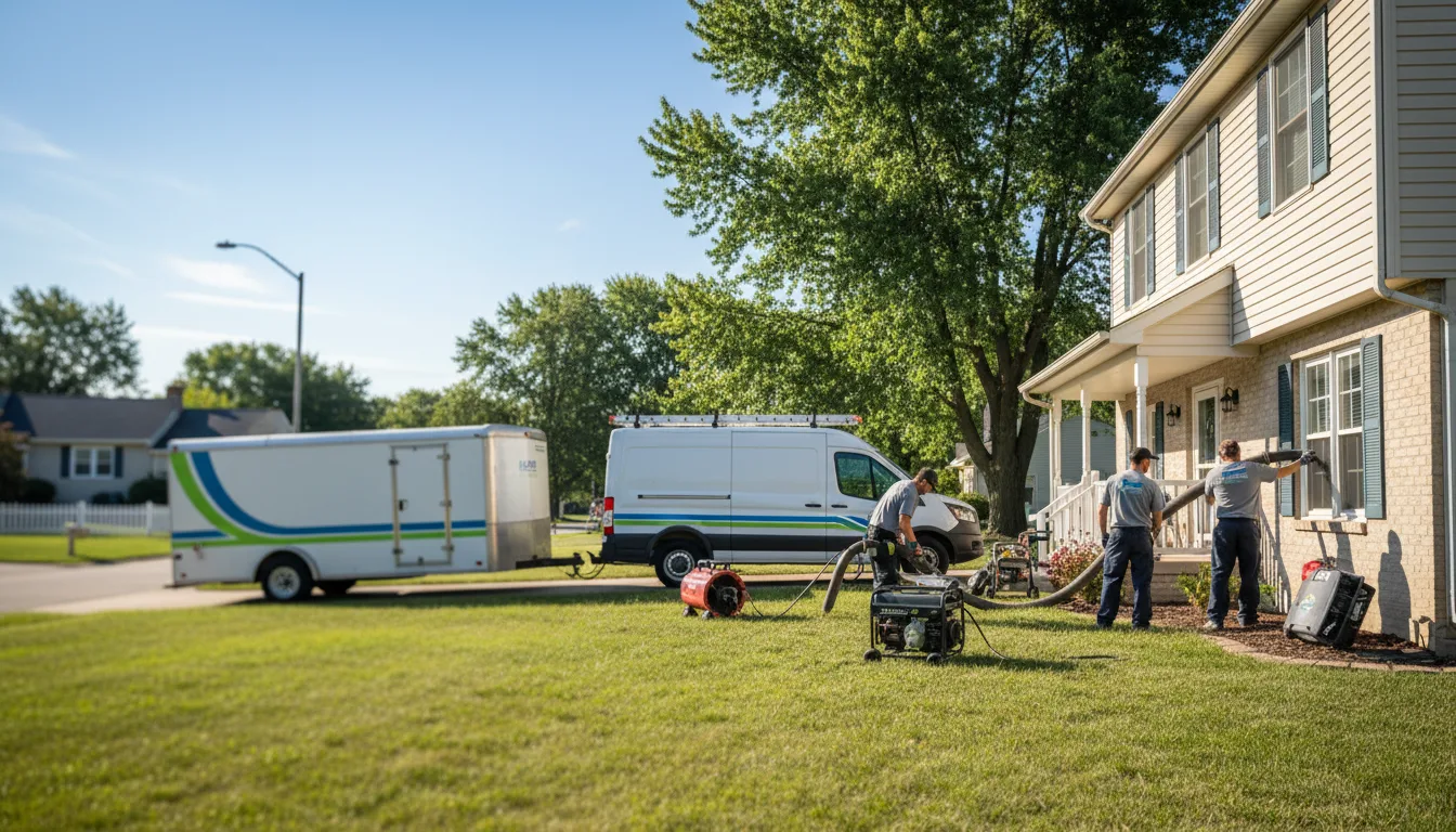 Flooded Basement Restoration And Cleanup With Repair in Jal, NM near me